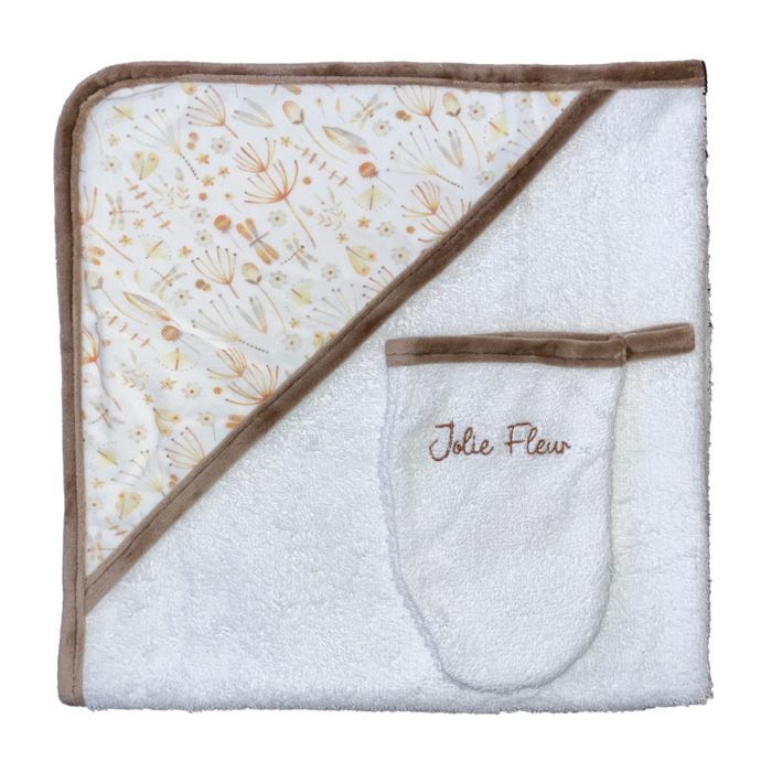 Sortie de bain + Gant 