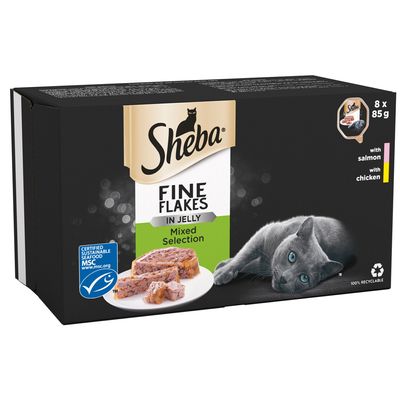 Sheba finompehely tálcák