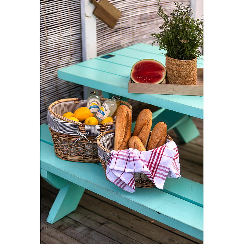 Strofinacci da cucina, confezione da 6 pezzi, 50x70 cm, a quadri