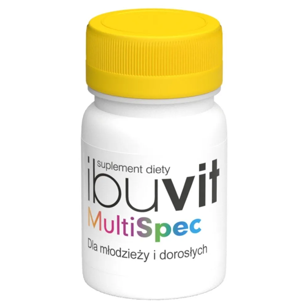 Ibuvit MultiSpec, Zestaw witamin i minerałów, Tabletki