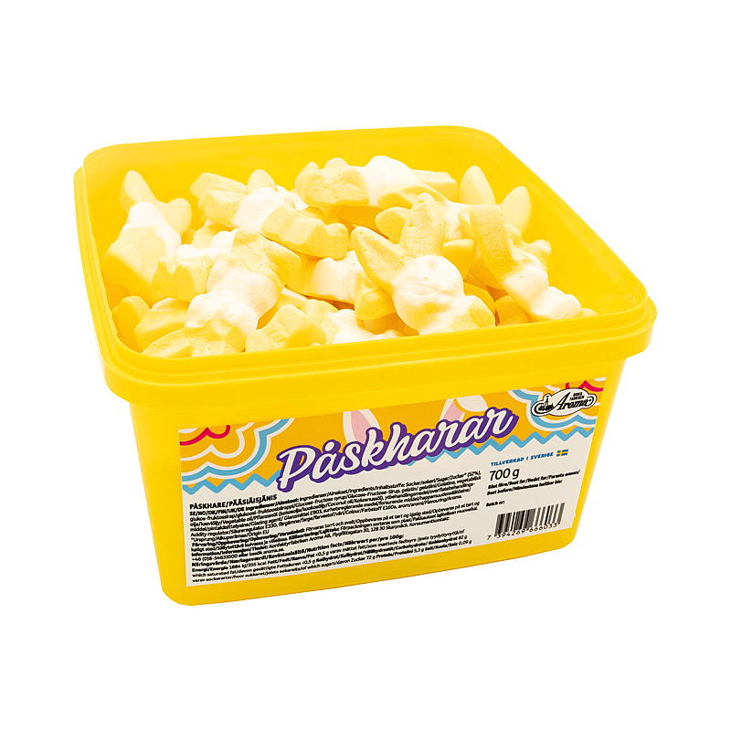 KnallGodt påskeharer skum 650 g