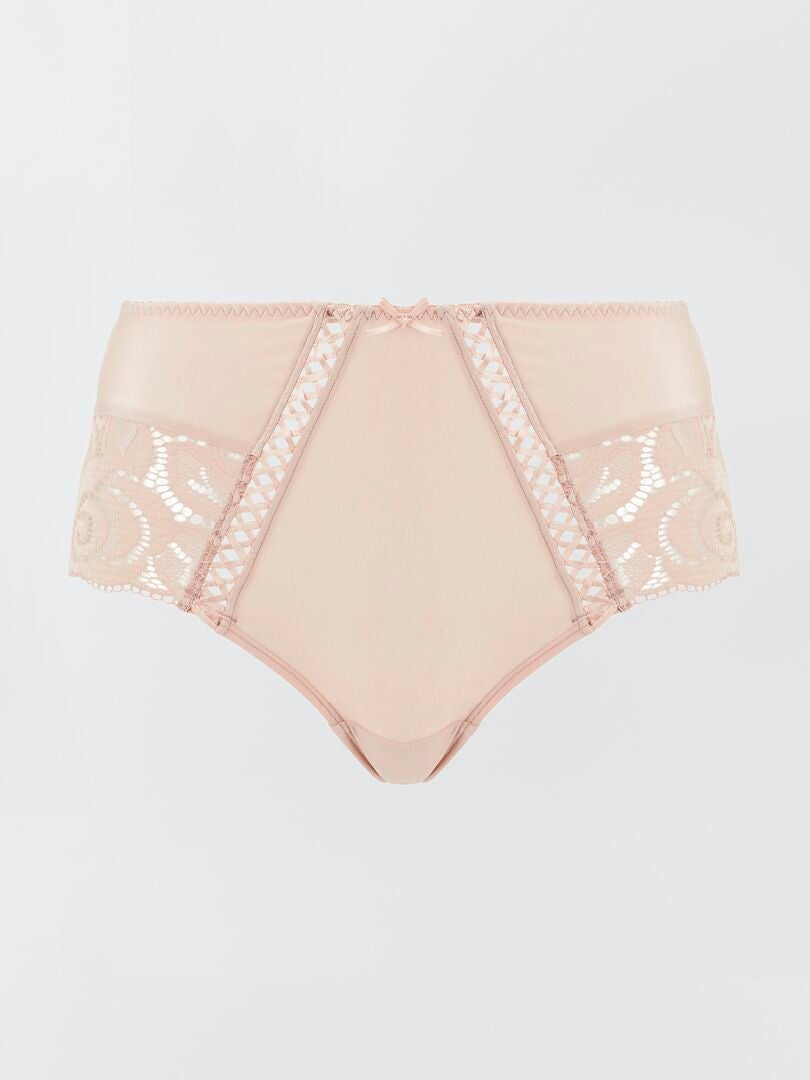 Kanten culotte 'Sans Complexe' - BEIGE
