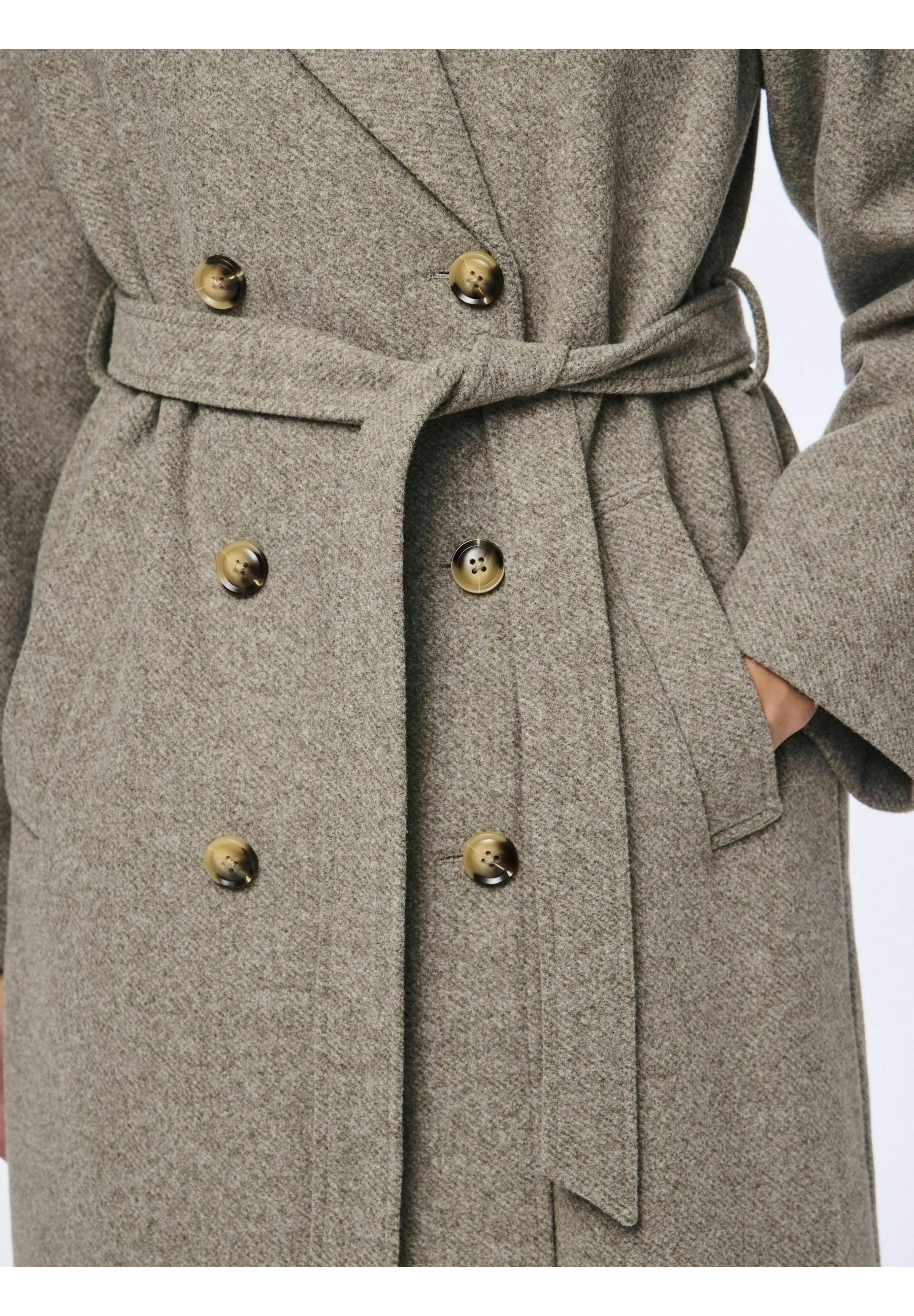 Pieces PCMARBEL - Trenchcoat - morel