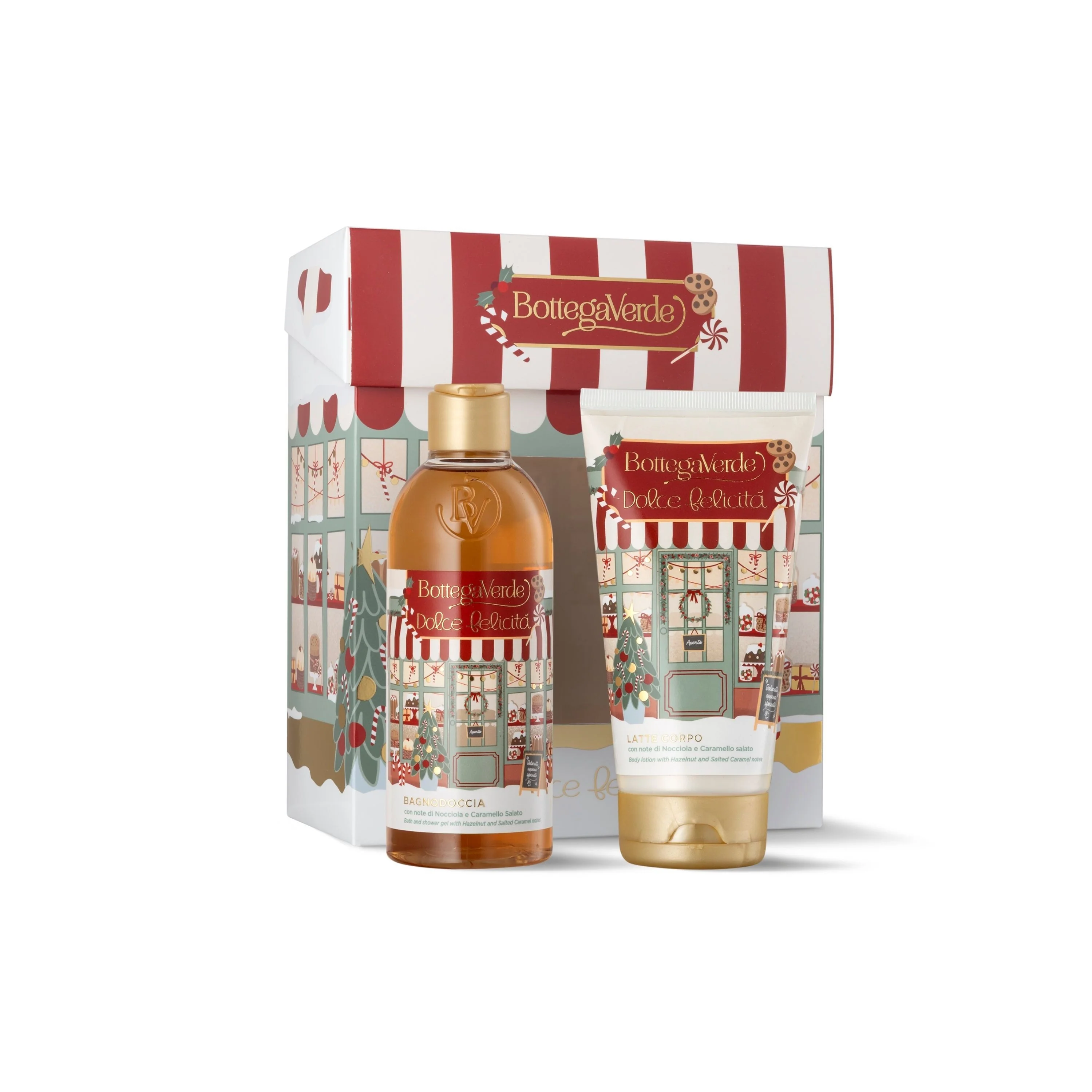 Holiday Collection Beauty Kit Dolce Felicità - Cofanetti Viso e Corpo, Bagno e Doccia, Latte Corpo