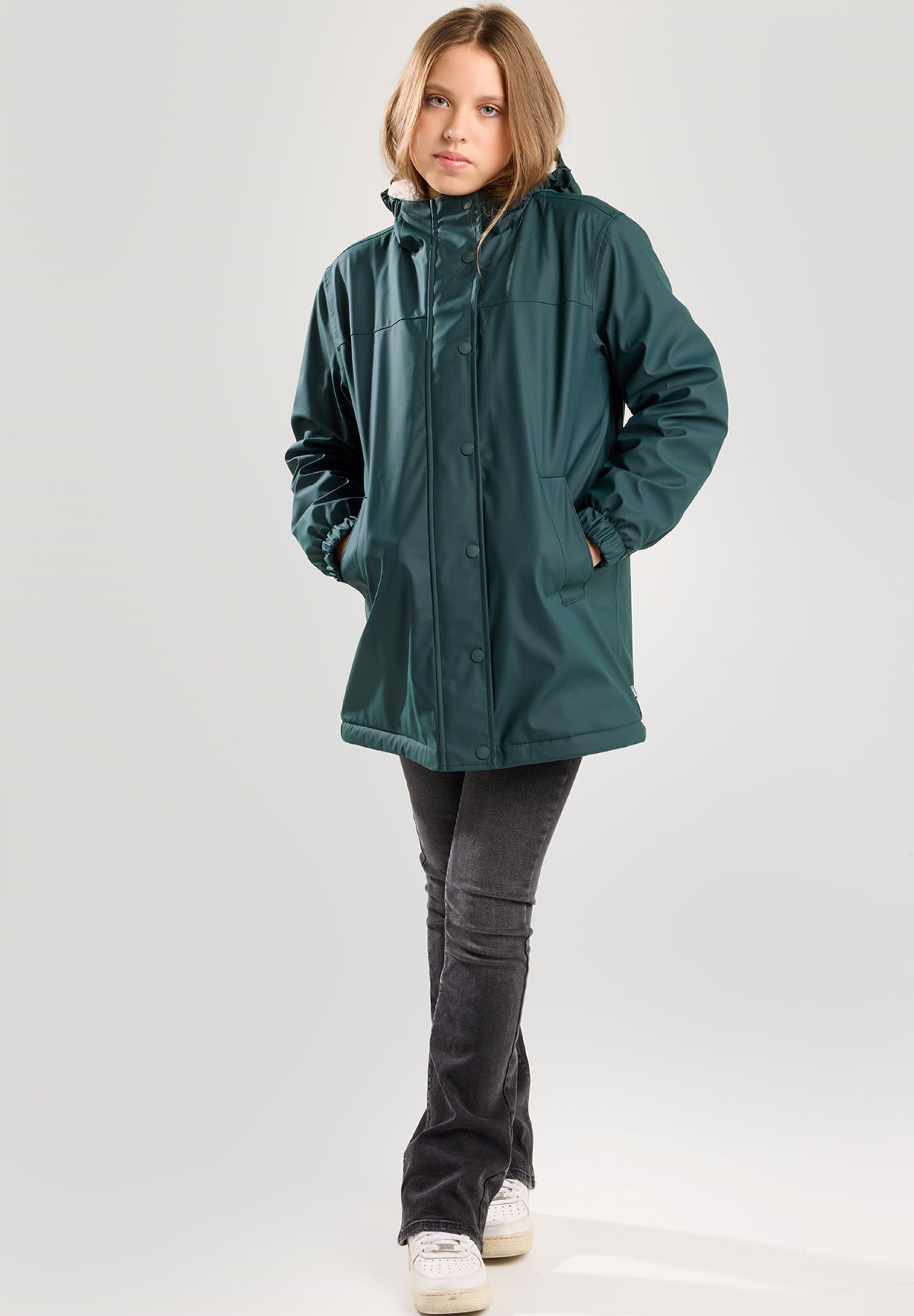 America Today JULIET JR - Parka - vert foncé