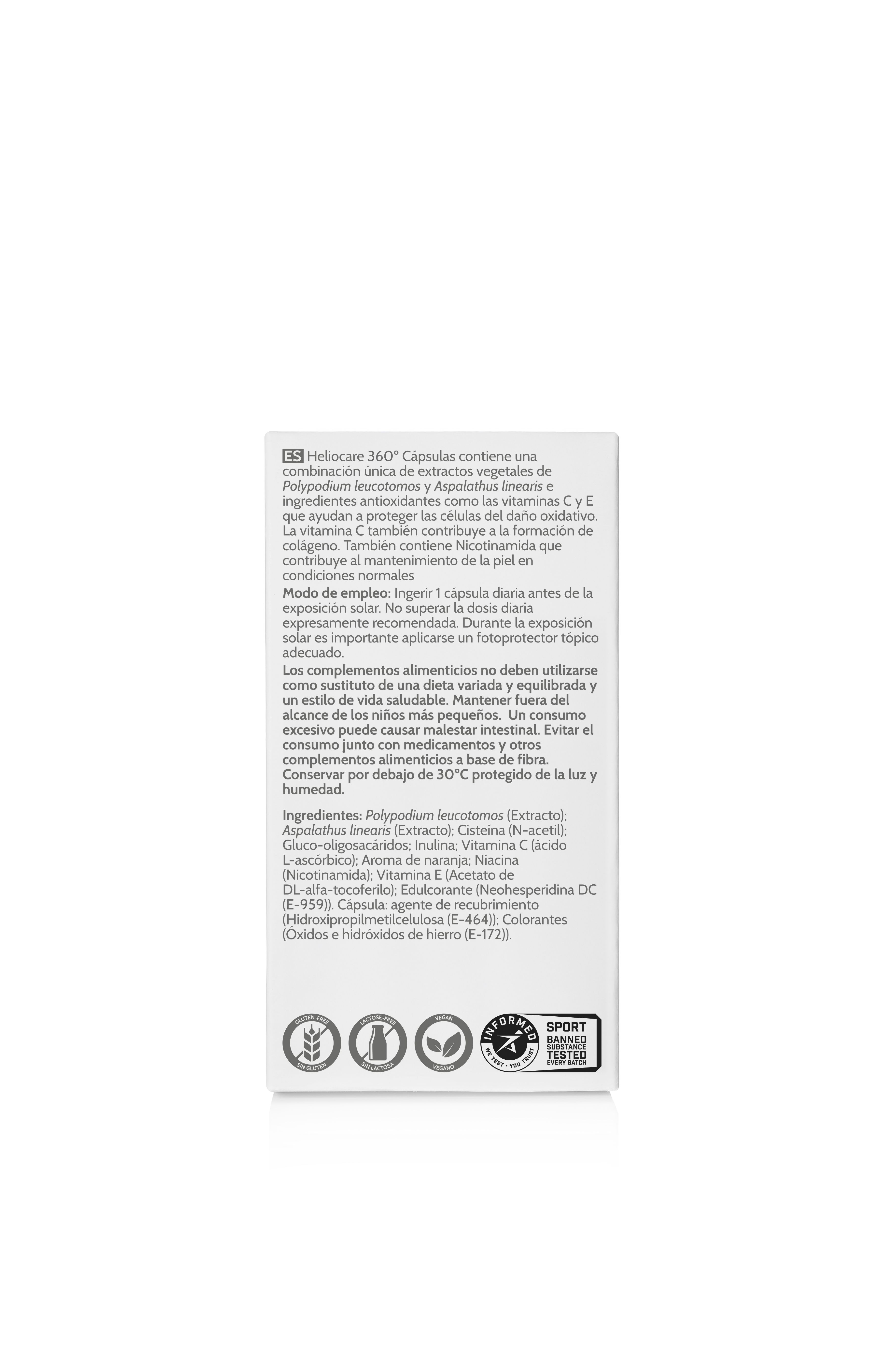 Kapsuly Heliocare 360º Lekáreň na ochranu pred slnkom