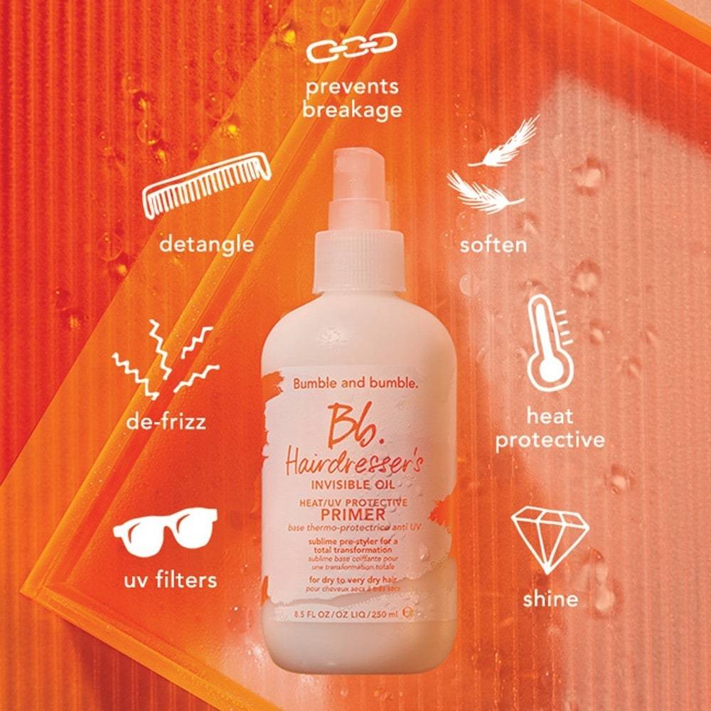 Bumble ir bumble. „Haarserum Hairdresser's Invisible Oil“ makiažo pagrindas – 60 ml