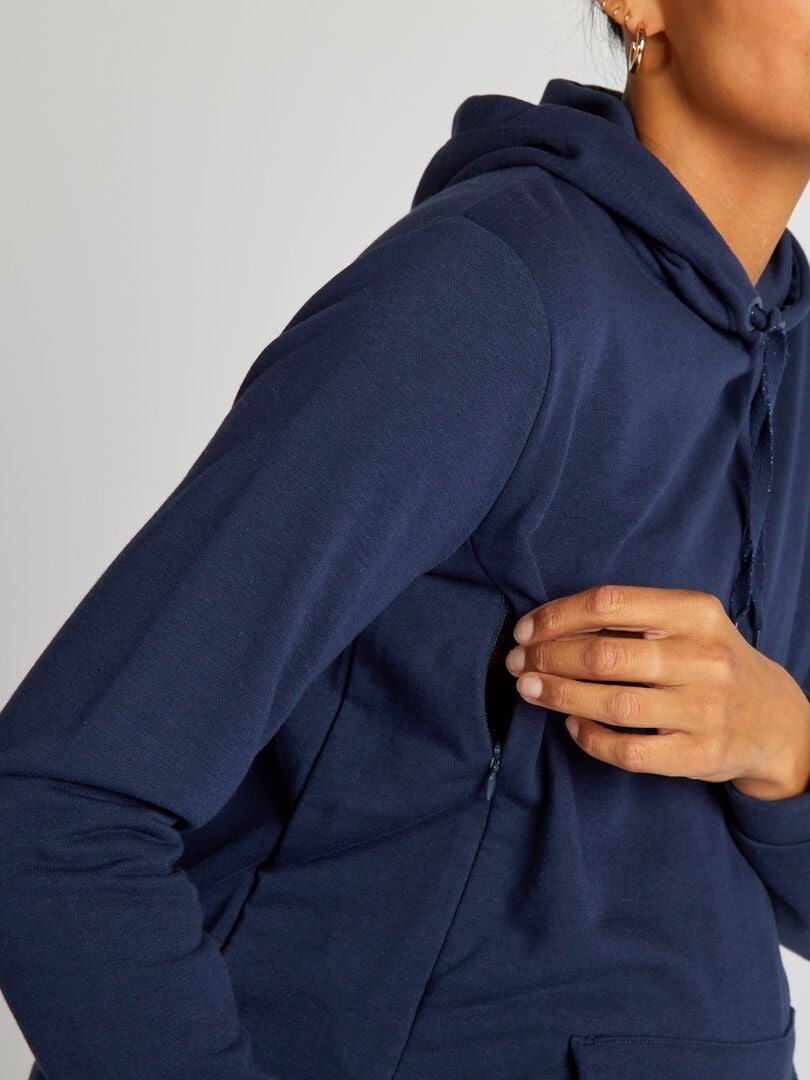 Hoodie voor verpleegkundigen - Marineblauw