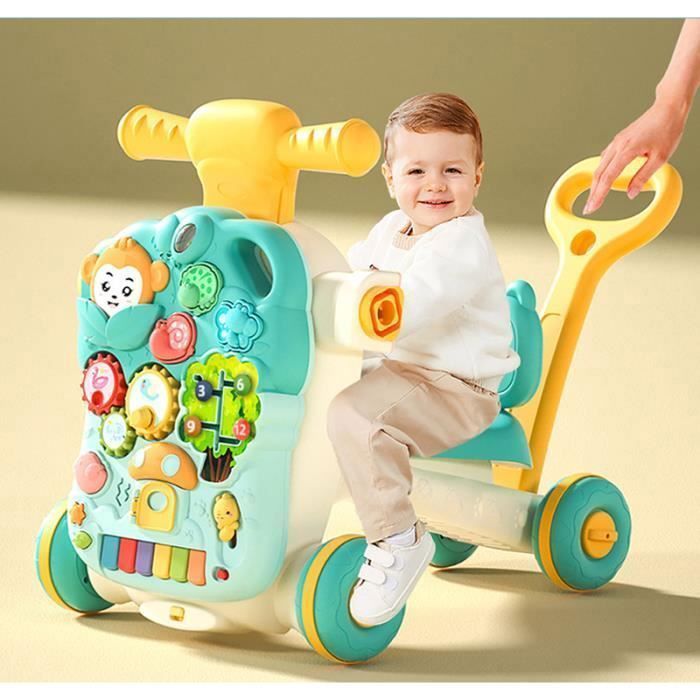 Andador interactivo Super Talking Walker 5 en 1: andador interactivo para aprender a caminar con bandeja de juego extraíble.