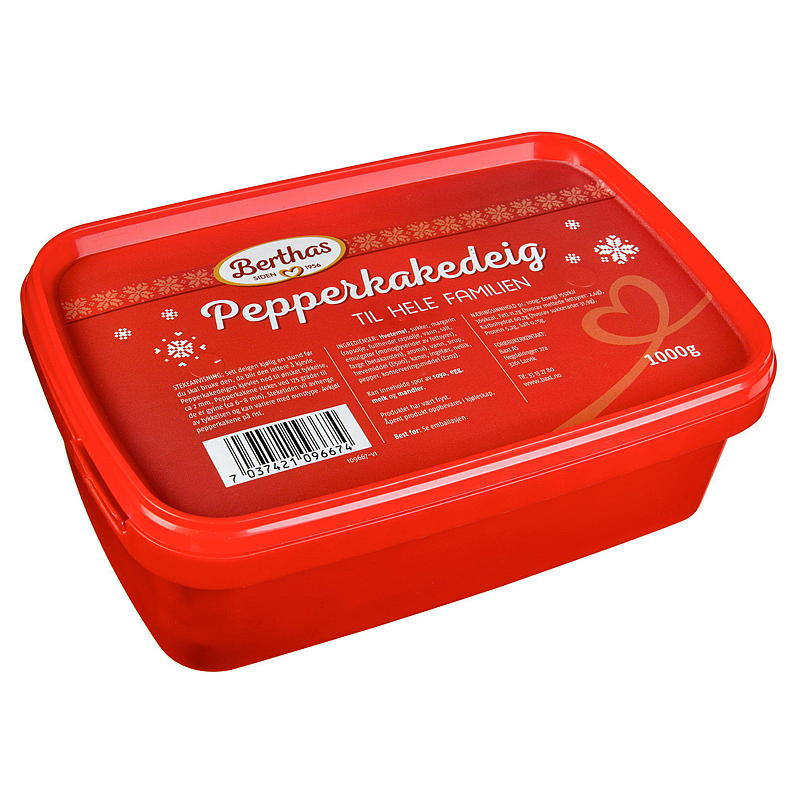 Piparkakkutaikina 1 kg