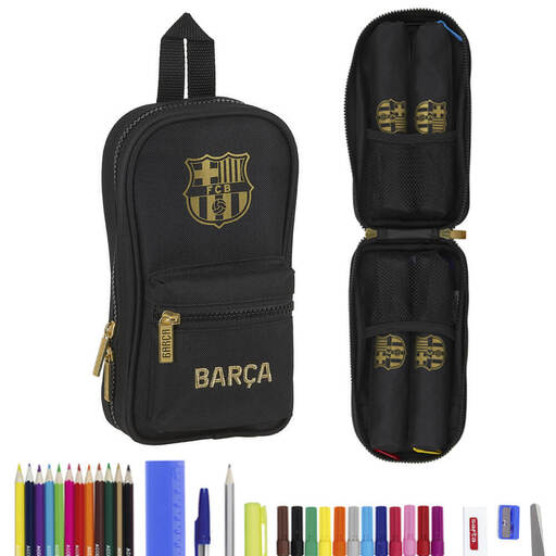 Kosmetyczka FC Barcelona 2nd Kit 20/21 z 4 etui i akcesoriami, 120x50x230 mm