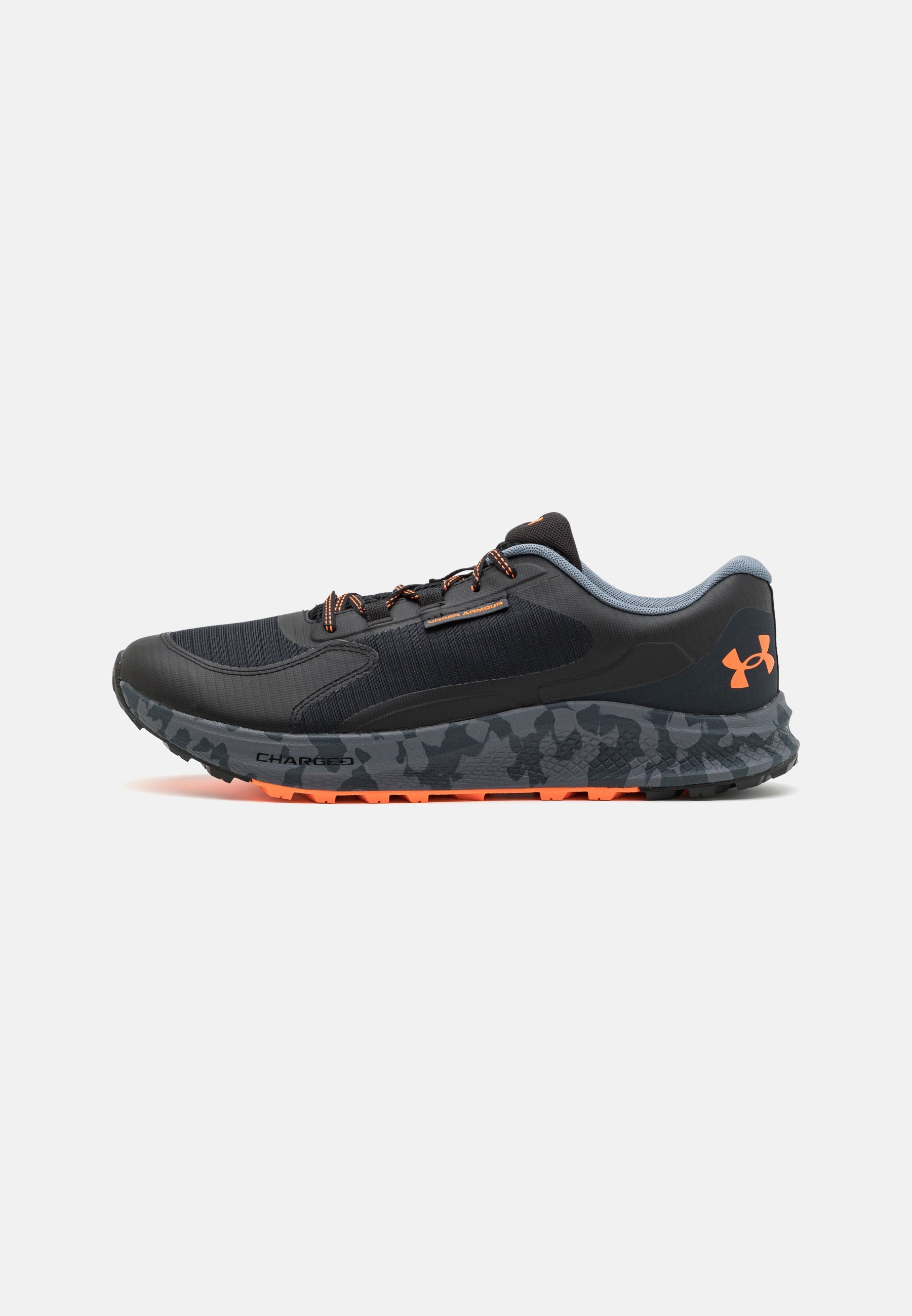 Buty do biegania w terenie Under Armour BANDIT TRAIL 3 – czarno-pomarańczowe