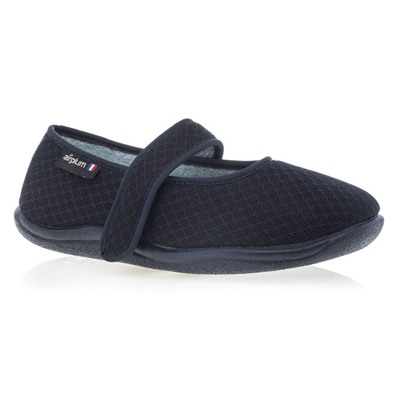 Pantoufles Femme Bleu