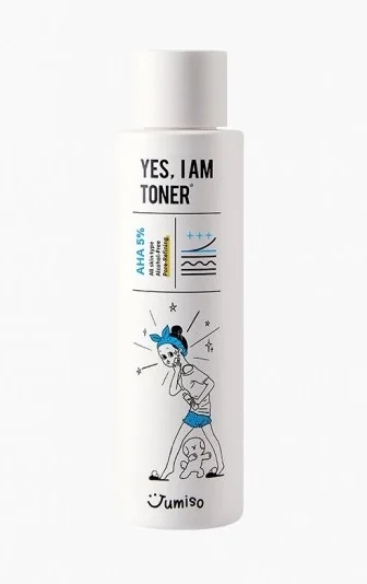 Tónico exfoliante Jumiso Yes I'M con AHA al 5%.