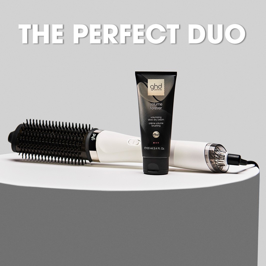 ghd Duet Blowdry 2-u-1 četka za fen za kosu bijela - 1 komad