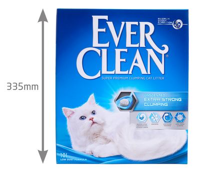 Ever Clean® Ekstra Sterk Klumpende Kattesand - Uparfymert