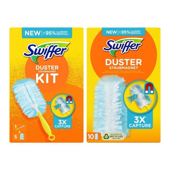 Kit magneți de praf Duster (mâner + 15 lavete)