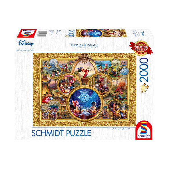 Puzzel Thomas Kinkade Disney® Dream Collage II, 2.000 Teile