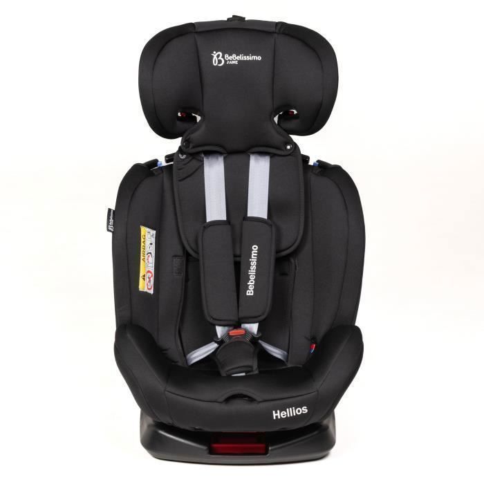 BEBELISSIMO - Isofix car seat - 360° swivel - 40-150cm - (0-36kg) - Hellios - black - R129 i-size