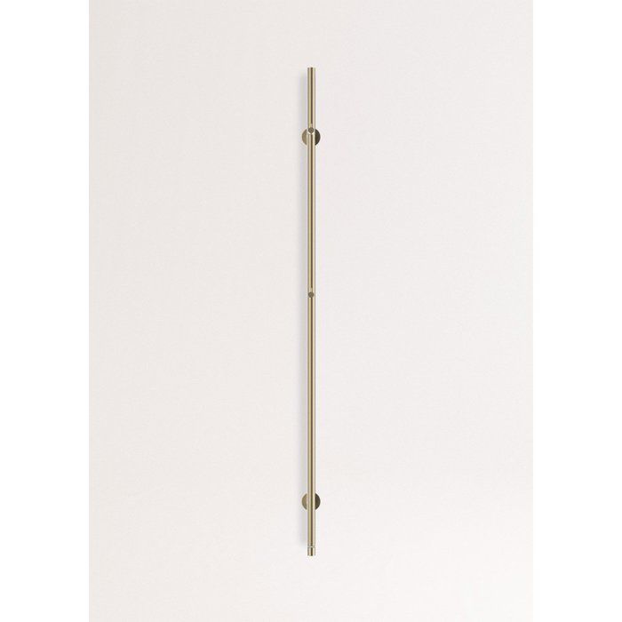 Elektrischer Handtuchwärmer - Create - 1-Stab - Gebürstetes Gold - 60 W/120 W