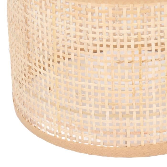 Paralume sospeso - SURENHAP - Rattan - Vintage - E14 - Diametro 12 cm