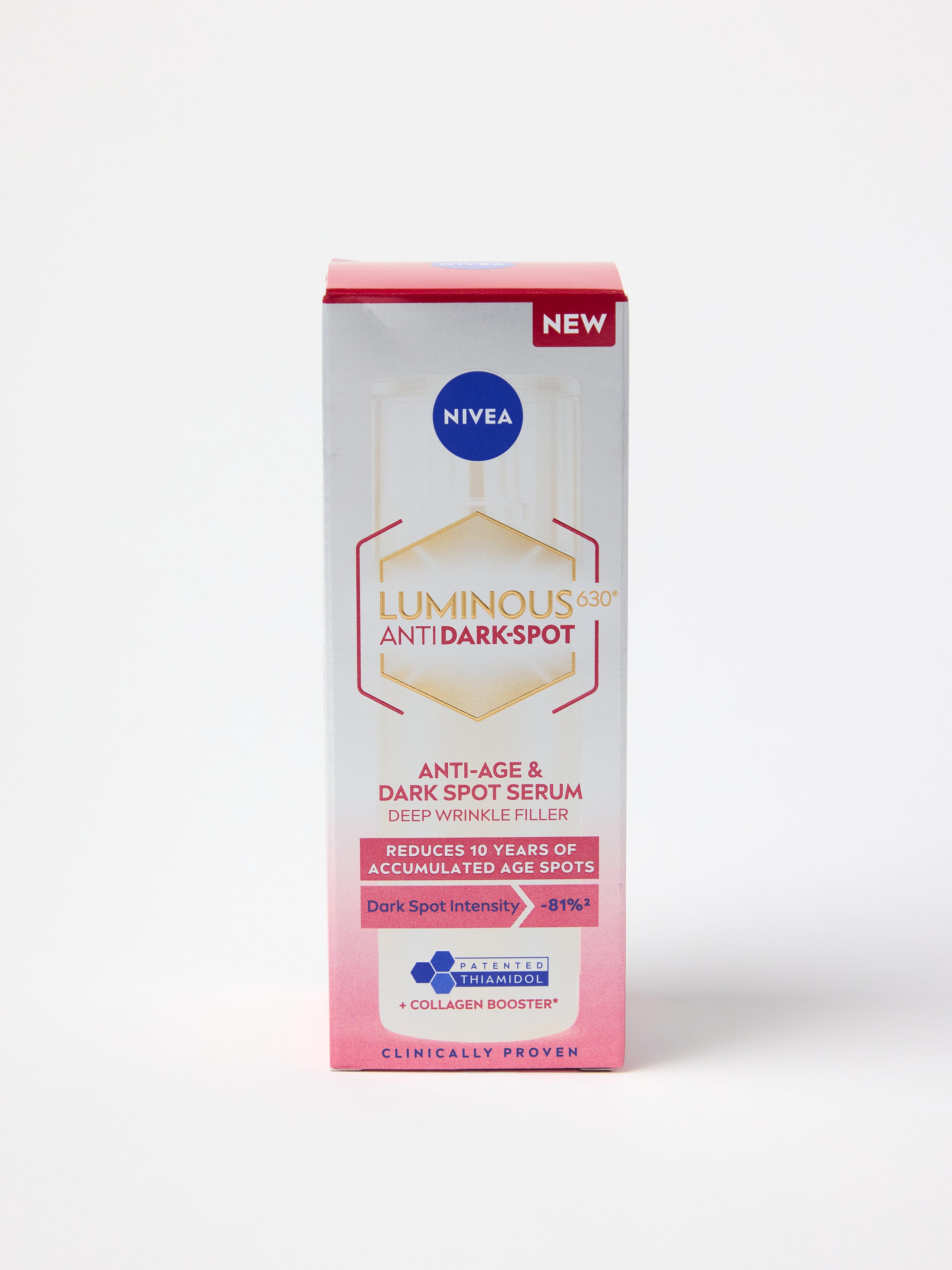 Nivea Cellular Luminous630 Ορός κατά της γήρανσης και των σκούρων κηλίδων Χωρίς χρώμα