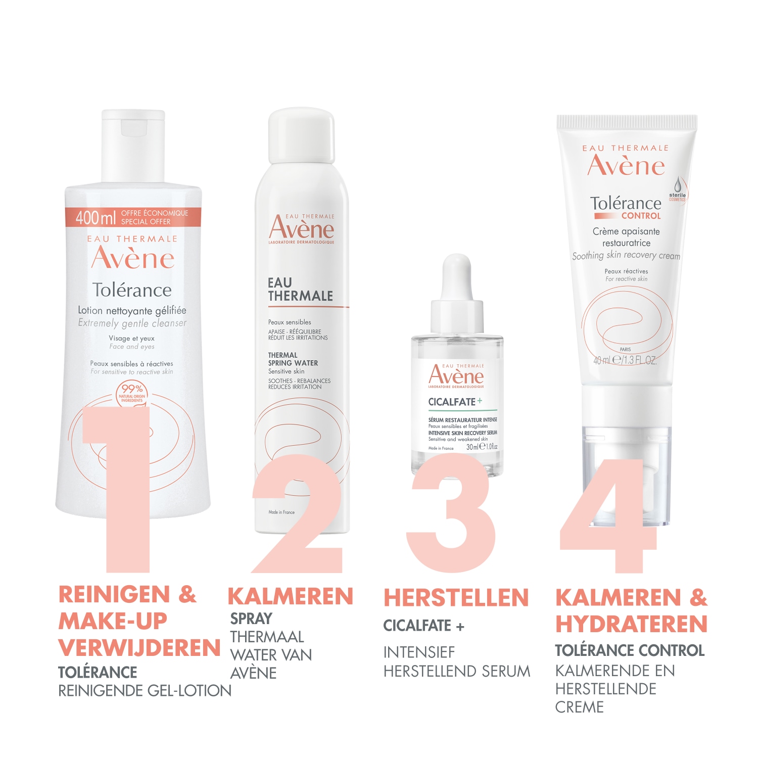 Desmaquillante Avène Tolérance Limpiador Extremadamente Suave - 200 ml