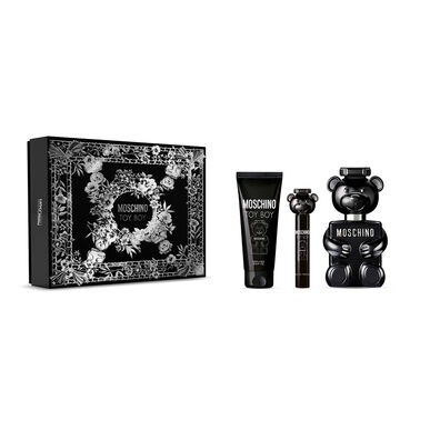 Set de regalo de perfume Moschino Toy Boy Eau de Parfum para hombre, 100 ml