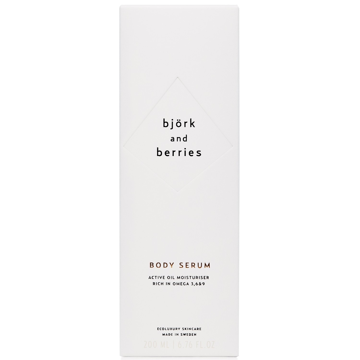 Telový gélový sérum Björk & Berries – 200 ml