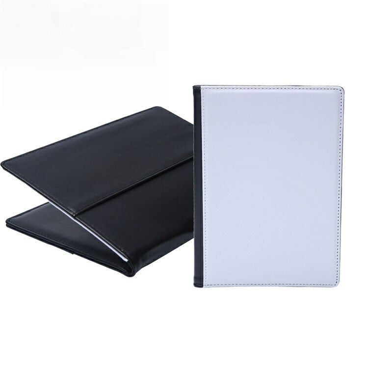 Quaderno vuoto con copertina in pelle personalizzata con logo, stampa a sublimazione, rilegatura a spirale, taccuino souvenir, agenda