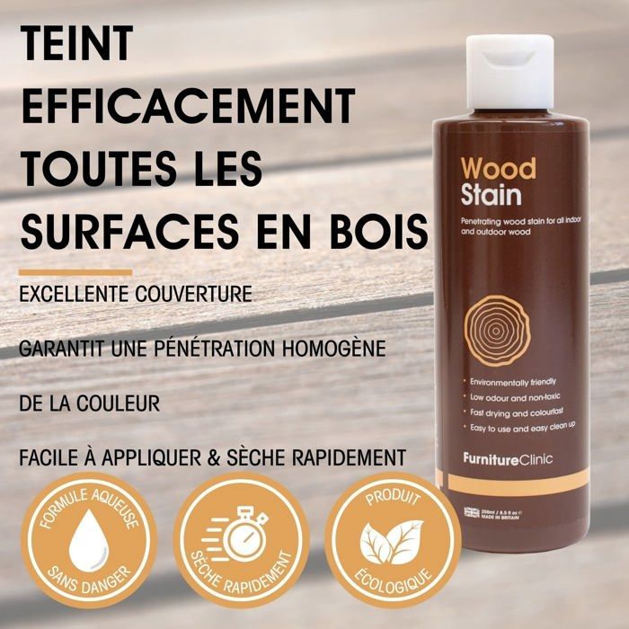 Painting - varnishing - treatment (staining - decorative effects) Furnitureclinic - WOODSTAINTeak500