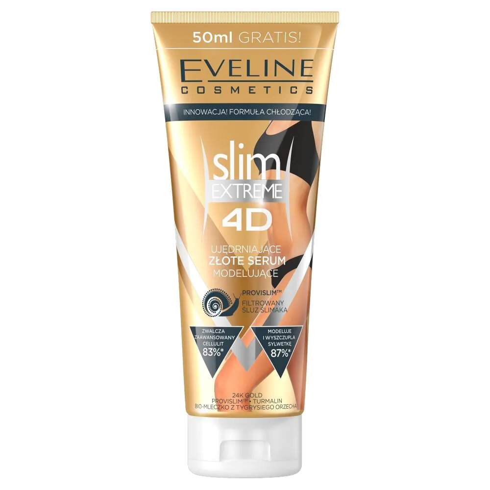 Eveline Cosmetics Slim Extreme 4D Złote serum wyszczyplająco-ujędrniające