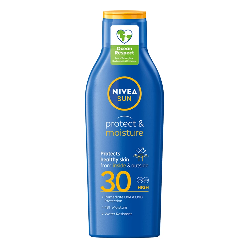 NIVEA Védő és Hidratáló Naptej SPF30 200 ml