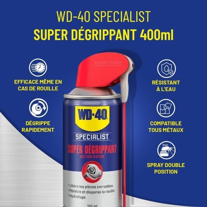 WD-40 Super Penetrating Oil Aerosol 400ml - 33348