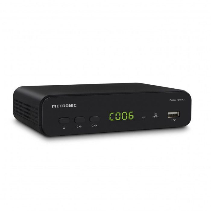 Zapbox HD-SH.1 HEVC DVB-T decoder - black