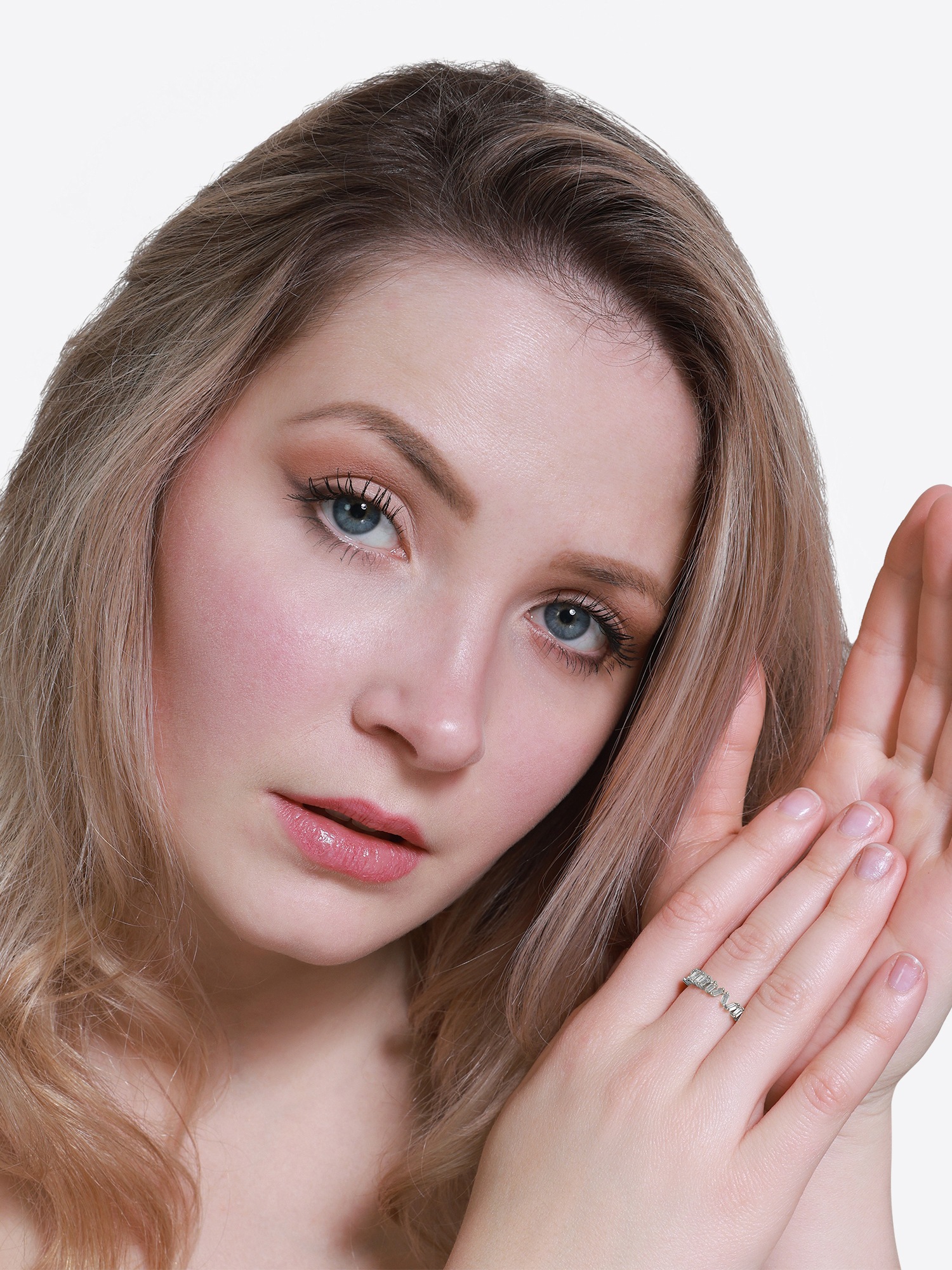 Heideman Bague Esme couleur argentée polie