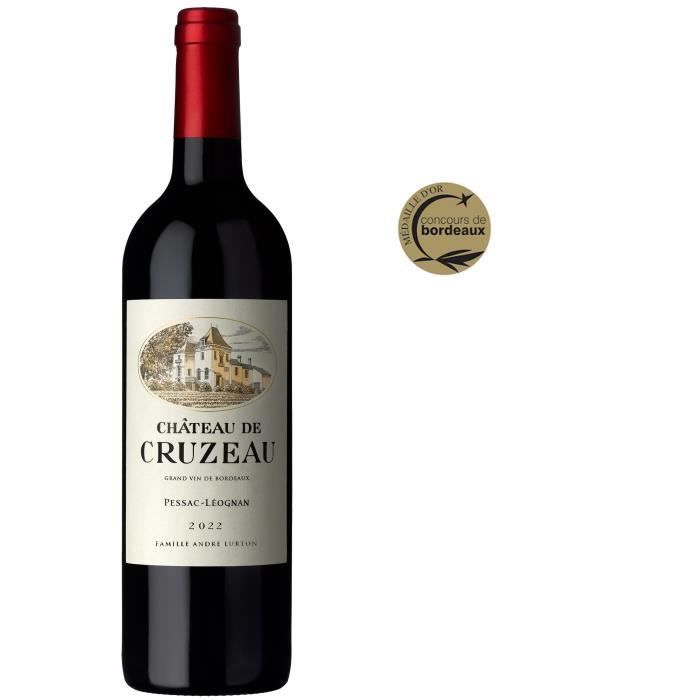 Château de Cruzeau 2022 Pessac-Léognan - Vino Tinto Burdeos x6
