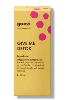 GOOVI Goovi Give Me Detox Drops 50 ml Complément alimentaire déshydratant