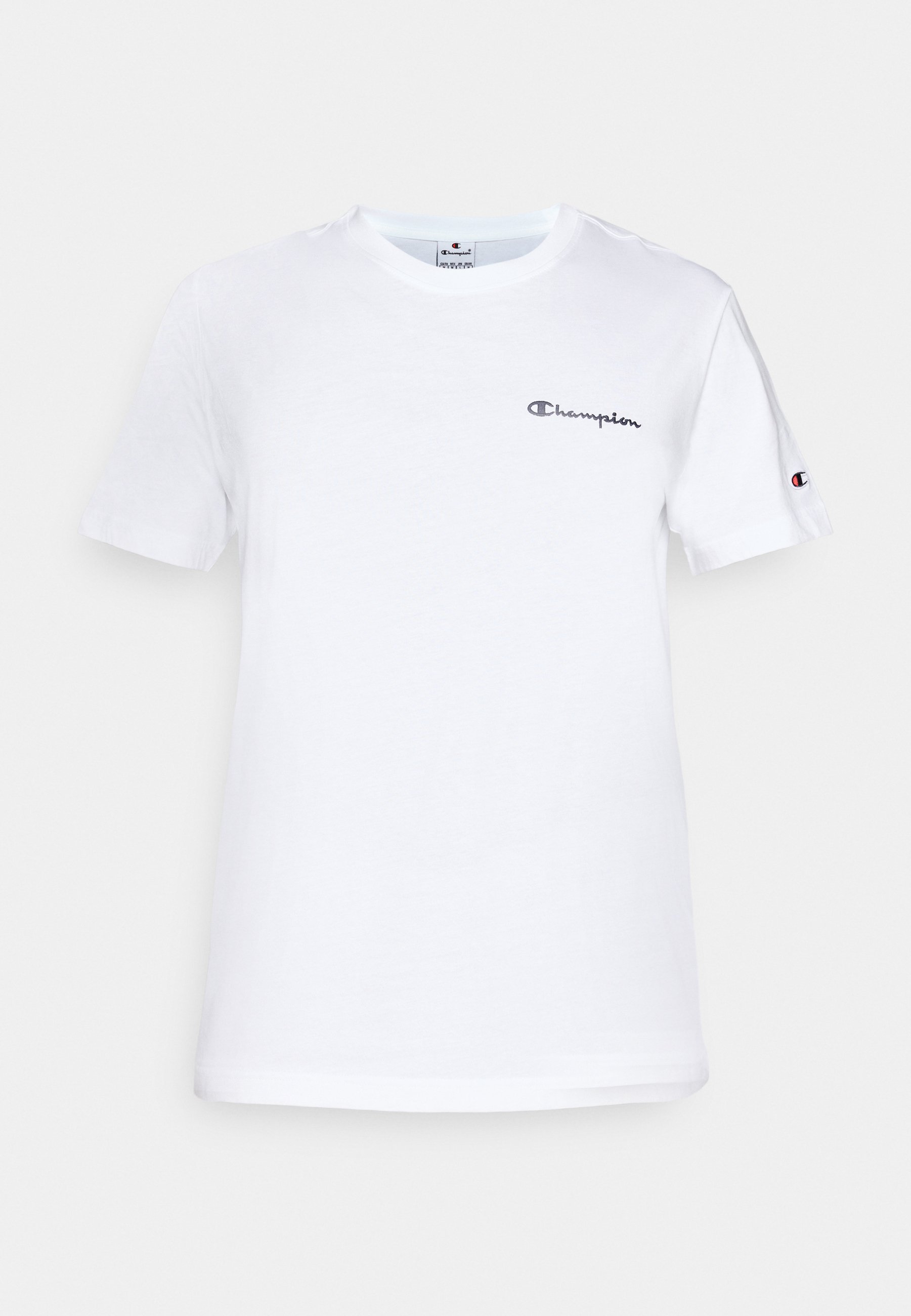 Champion ICONS CONTRAST CREWNECK - Basic T-shirt - white