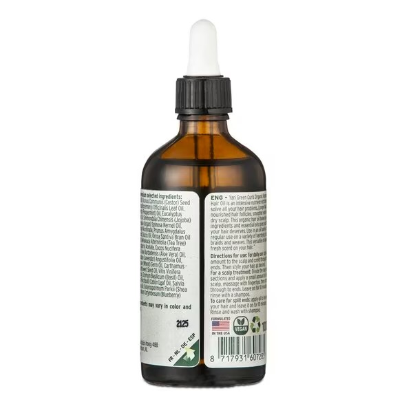 Yari Green Curls ulje za kosu s ružmarinom i mentom 100ml