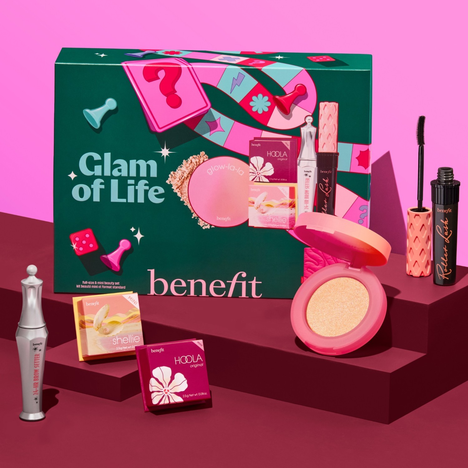 Benefit сет за шминкање Glam of Life – 1 комад