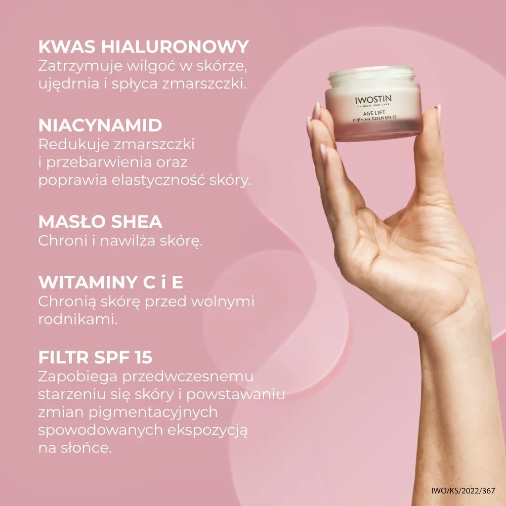 Iwostin Age Lift Krem na dzień Skóra Sucha