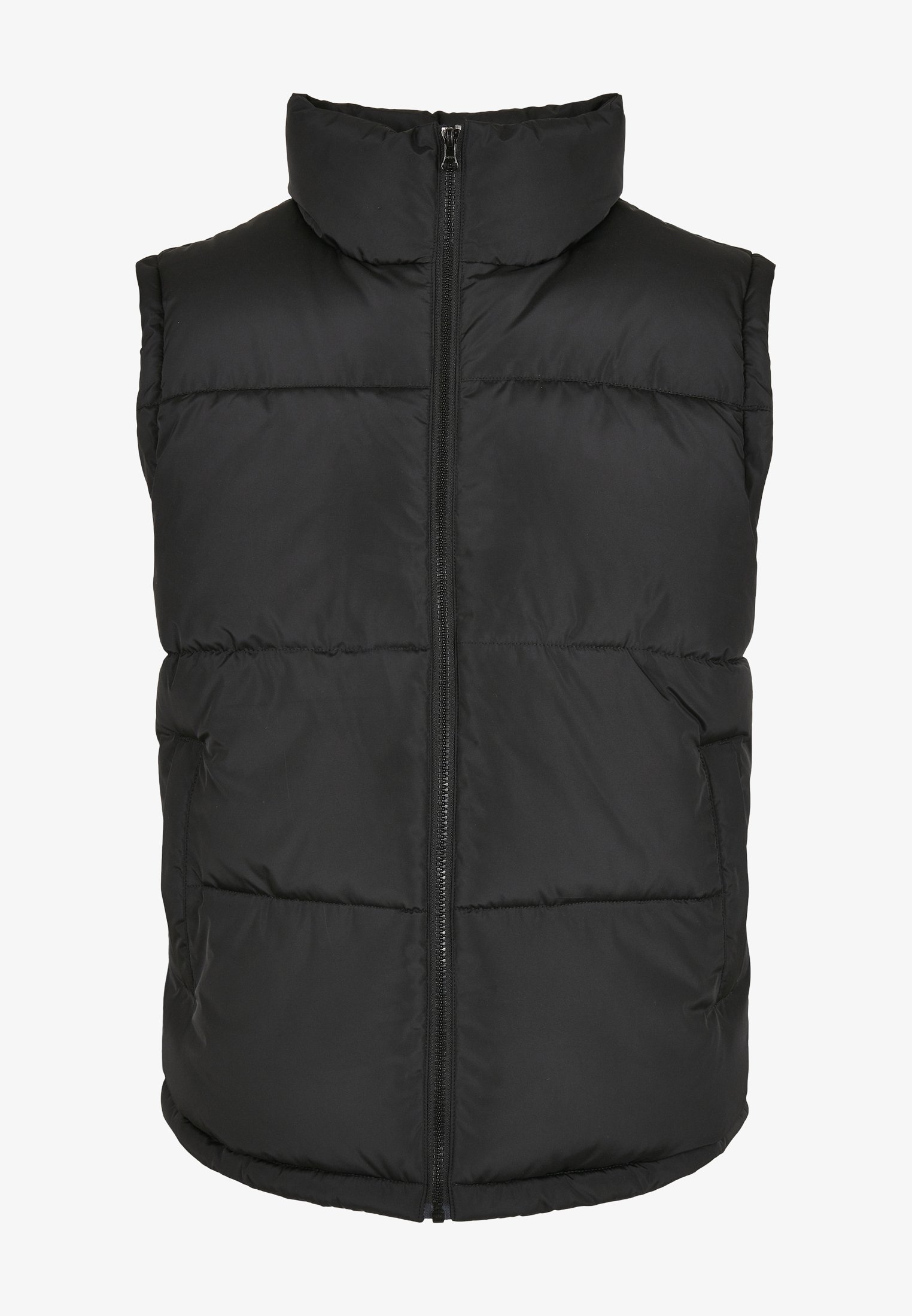 Gilet imbottito Urban Classics BLOCK PUFFER VEST - nero/nero