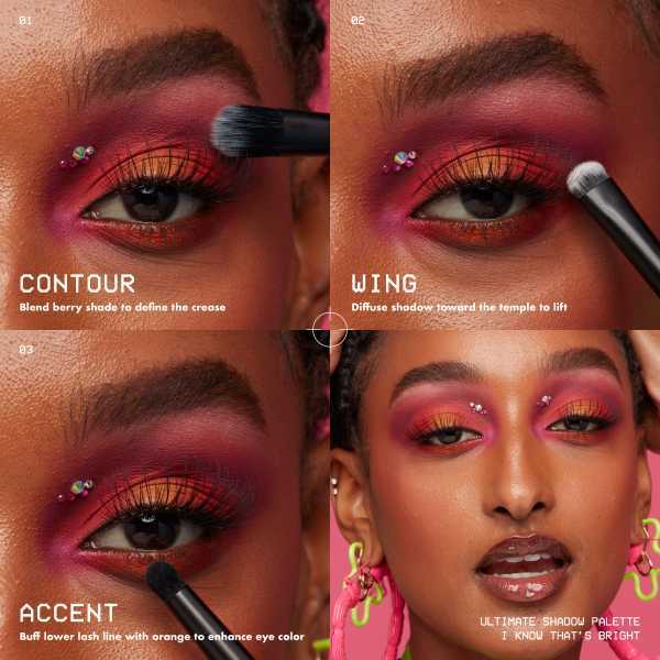 Paletă de farduri Nyx Pmu Ultimate - I Know That's Bright
