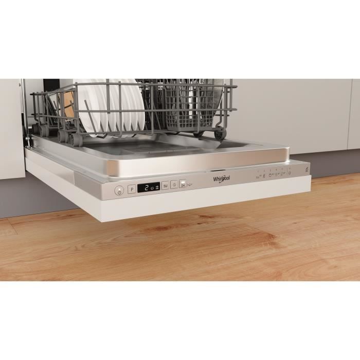 Lavastoviglie da incasso WHIRLPOOL WSIC3M27C - 10 coperti - Induzione - Larghezza 45 cm - 47 dB
