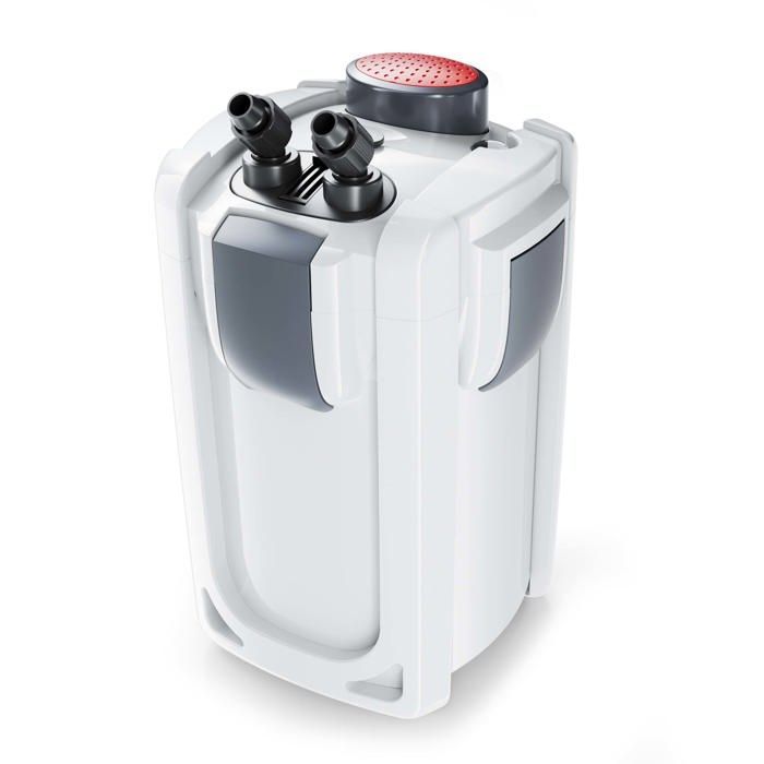 SunSun HW-702A Filtre extérieur pour aquarium, débit 1000 l/h, avec 3 Étapes de filtration, Matériaux et Pompe 24 W, Filtre externe