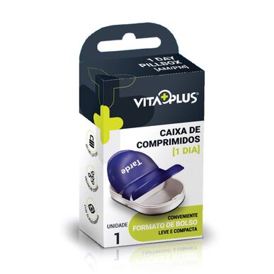 Vitaplus Daily Lommestørrelse Pilleeske 1 enhet 1 enhet