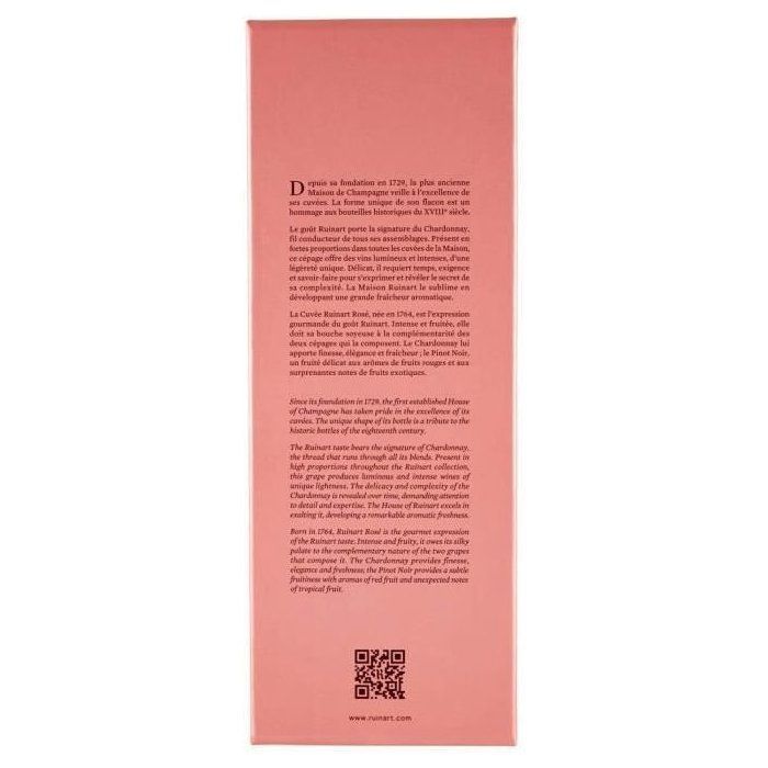 Ruinart Champán Rosado - 75 cl