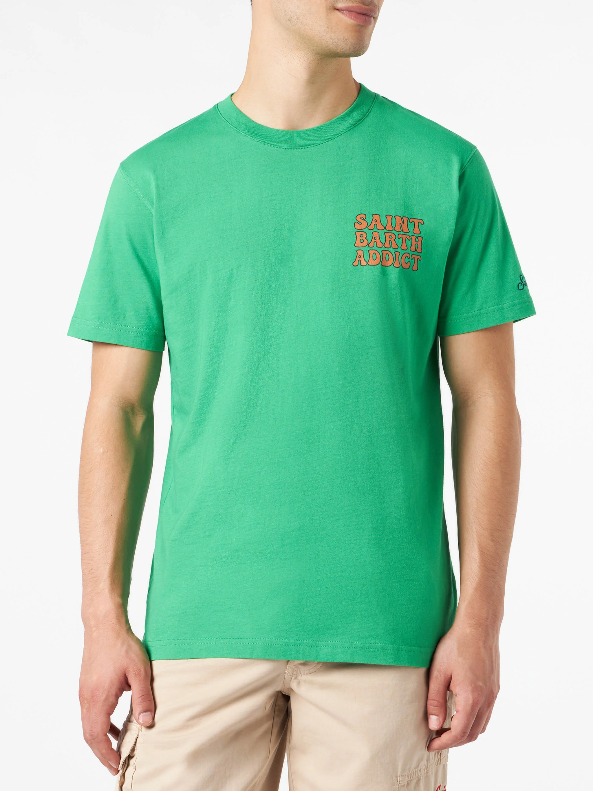 Camiseta de algodón para hombre con estampado de adicto al Cuba Libre