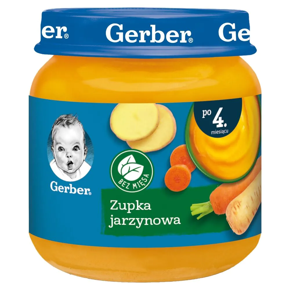 Gerber Obiad Zupka Jarzynowa Po 4 miesiącu